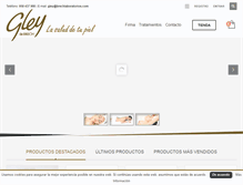 Tablet Screenshot of gleydebrech.com